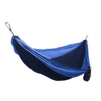 Grand Trunk Double Parachute Nylon Hammock - Blue/Lt Blue